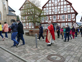 Karfreitgasliturgie und Karfreitagsprozession in Naumburg (Foto: Karl-Franz Thiede)